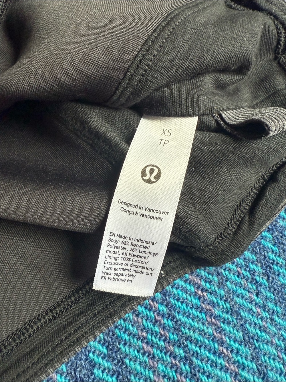 Lululemon Ribbed Softstreme Sweetheart Crop Tank Top - Charcoal Black - Picture 5 of 8
